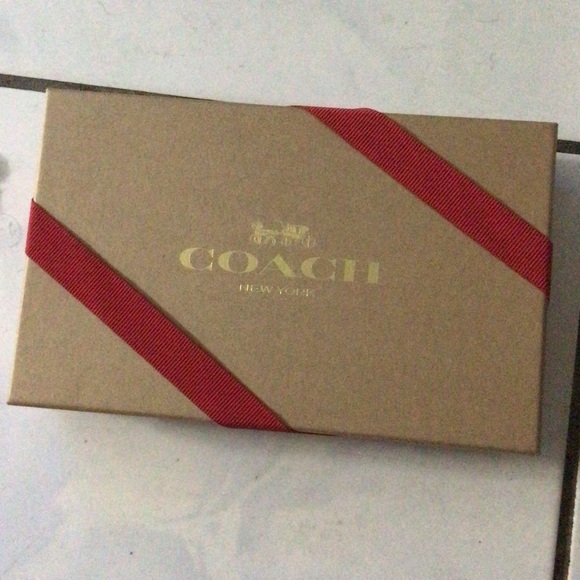 Coach Black Cherry Wristlet - Picture 5 of 5